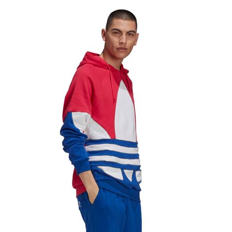 adidas originals big trefoil hoodie